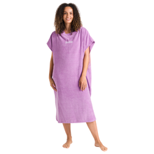 Load image into Gallery viewer, Robie Original - Adult Unisex Hooded Short Sleeve Changing Robe (Orchid)
