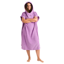Load image into Gallery viewer, Robie Original - Adult Unisex Hooded Short Sleeve Changing Robe (Orchid)
