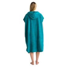 Load image into Gallery viewer, Robie Original - Adult Unisex Hooded Short Sleeve Changing Robe (Teal)
