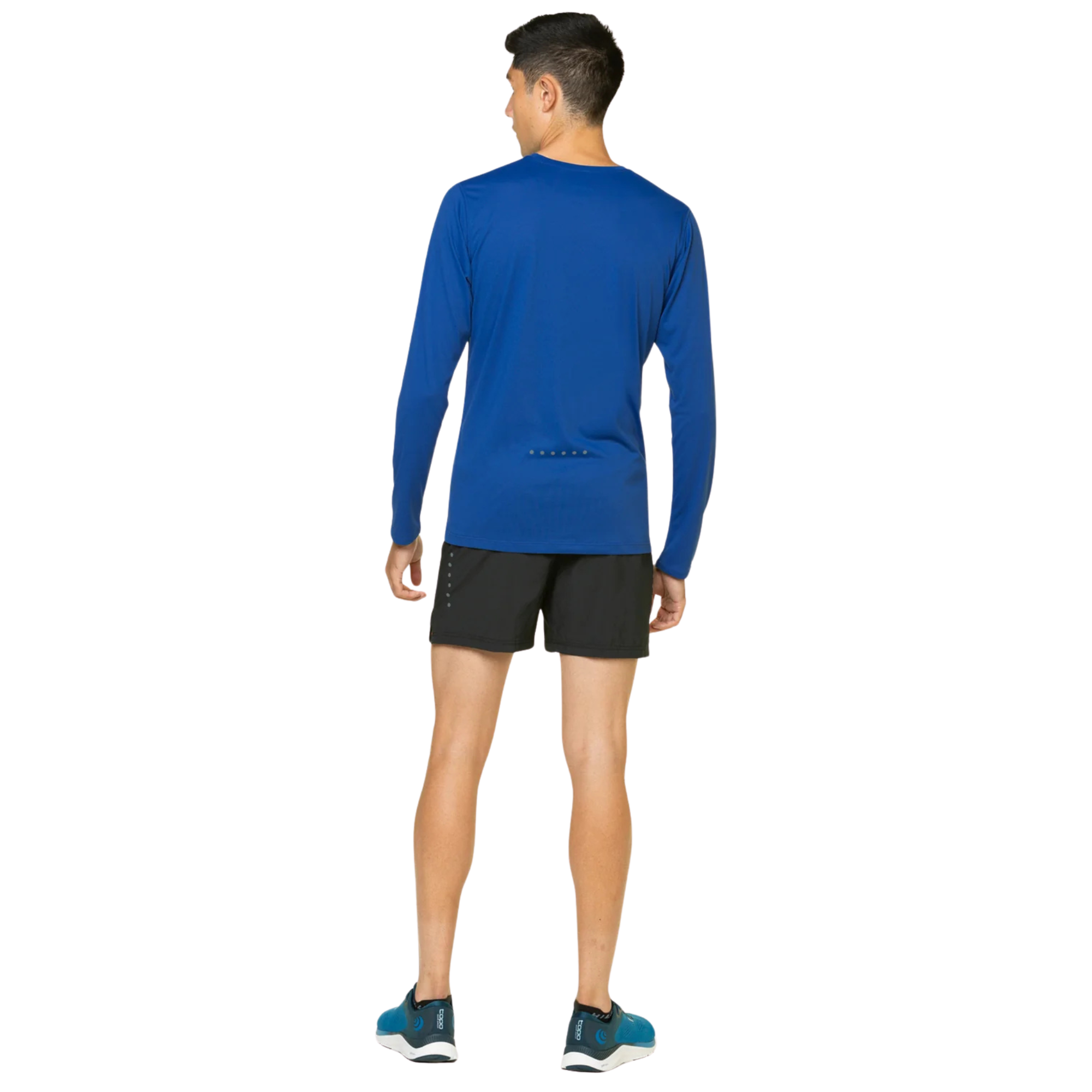 Ronhill Men's Core Running Shorts (Black/Bright White)(5in)