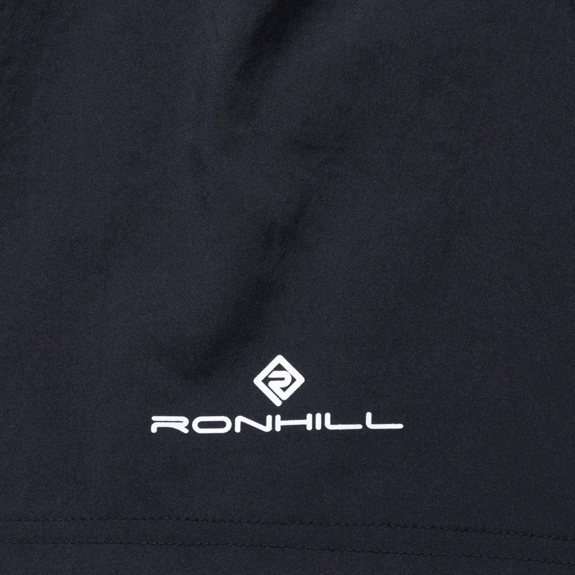Ronhill Men's Core Running Shorts (Black/Bright White)(5in)
