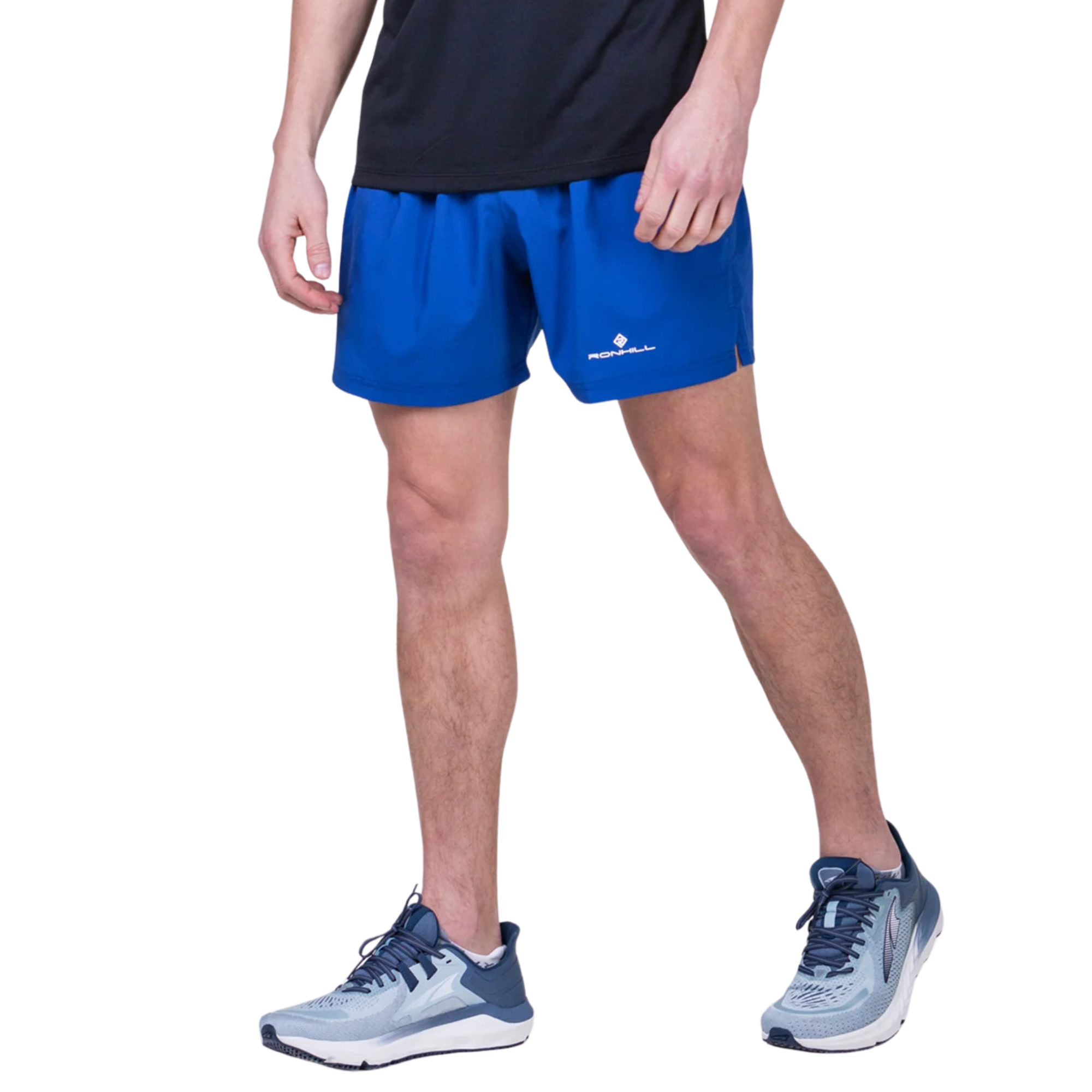 Ronhill Men's Core Running Shorts (Dark Cobalt/Bright White)(5in)