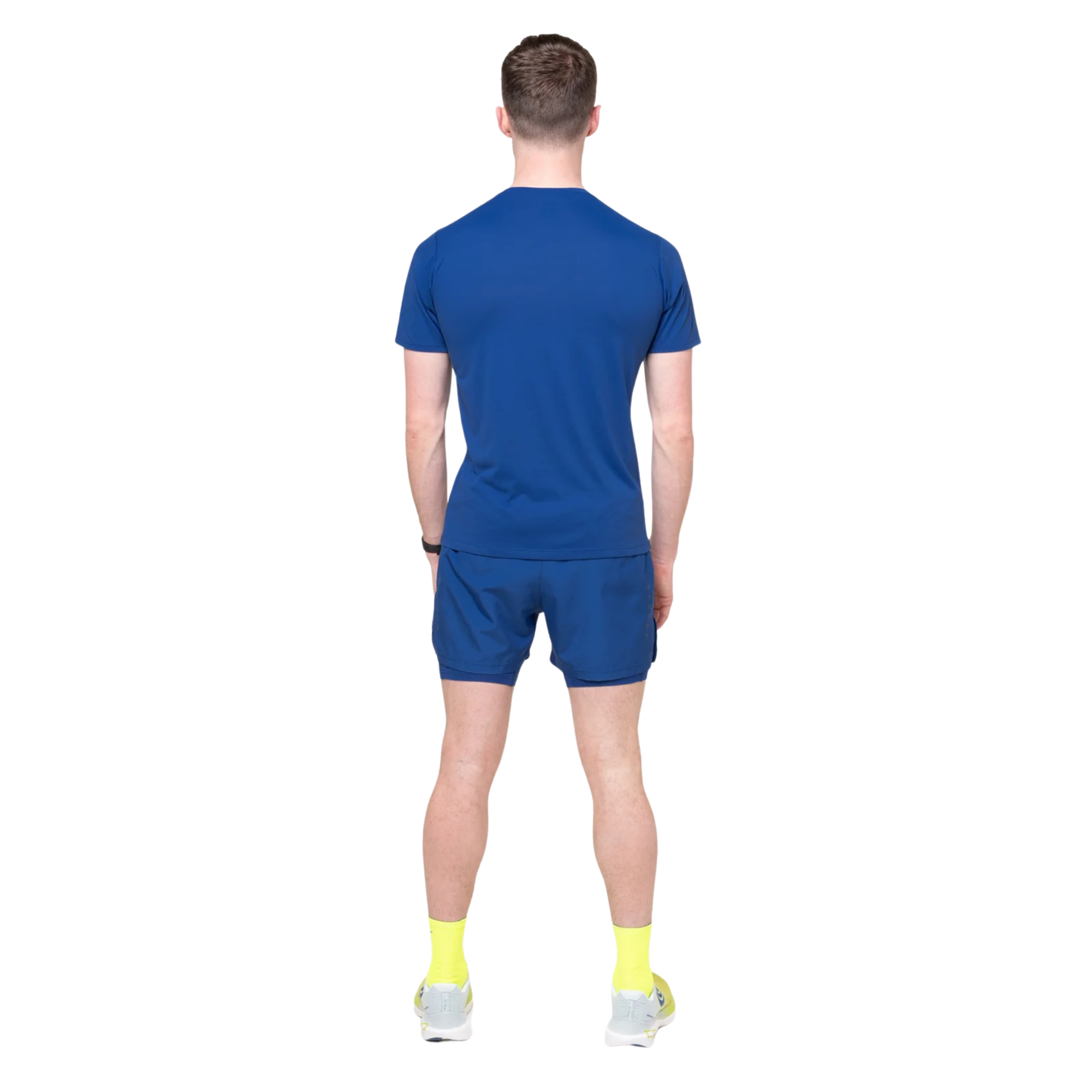 Ronhill Men's Core Short Sleeve Technical Tee (Dark Cobalt/Bright White)