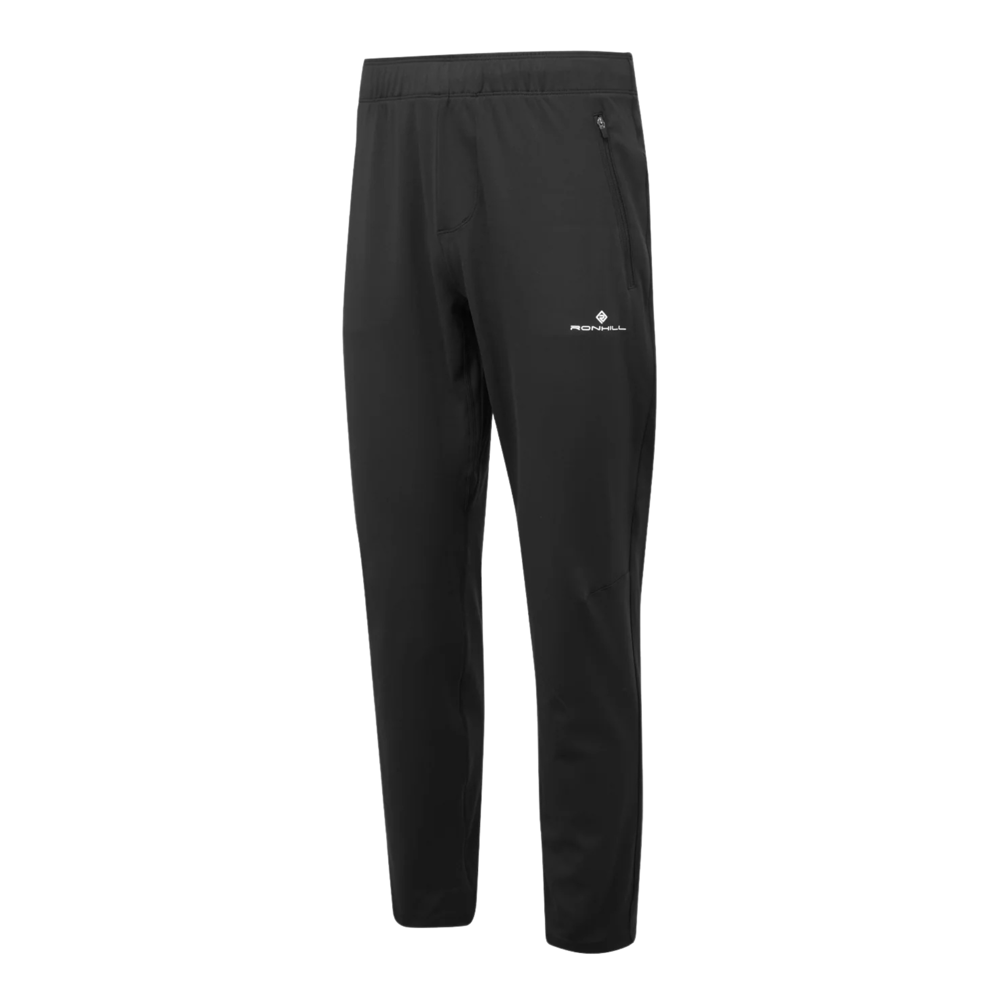 Ronhill Men's Core Slim Fit Trackster Trousers (All Black)