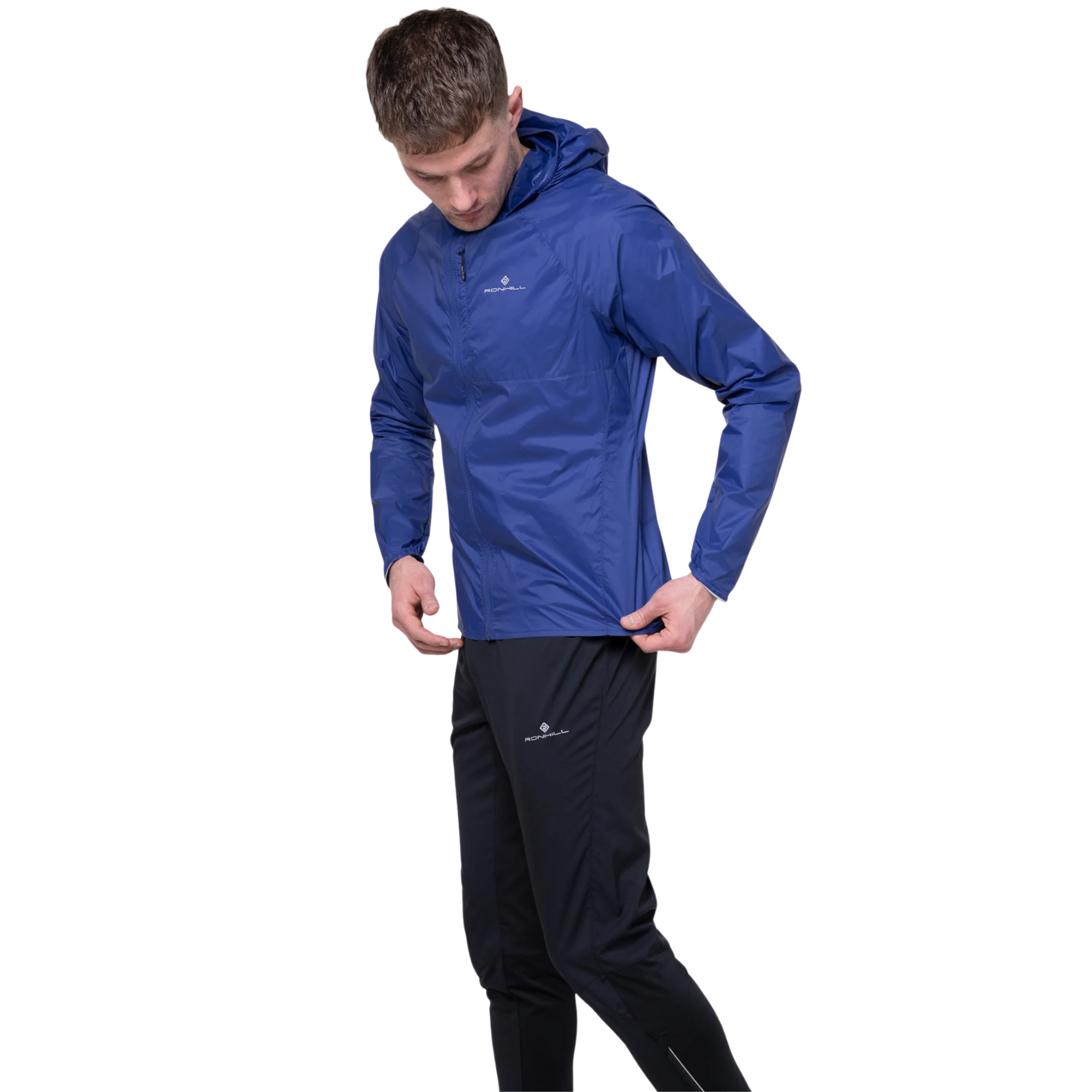 Ronhill Men's Tech All-Terrain Windbreaker Jacket (Dark Cobalt)
