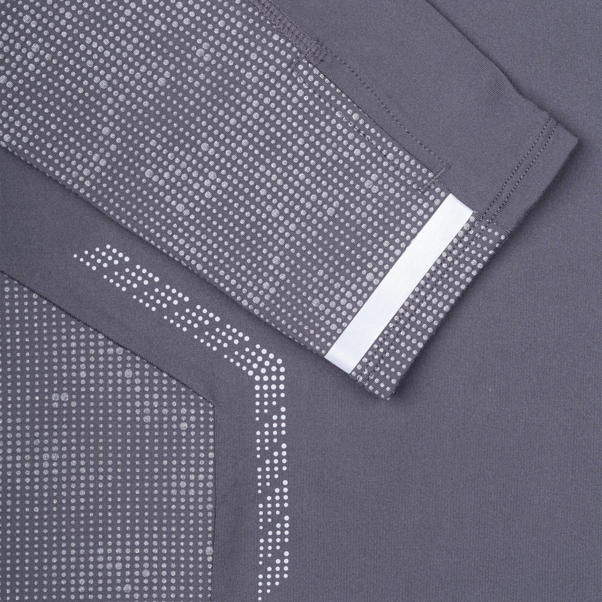 Ronhill Men's Tech Reflect Half Zip Base Layer Top (Oxide/Reflect)