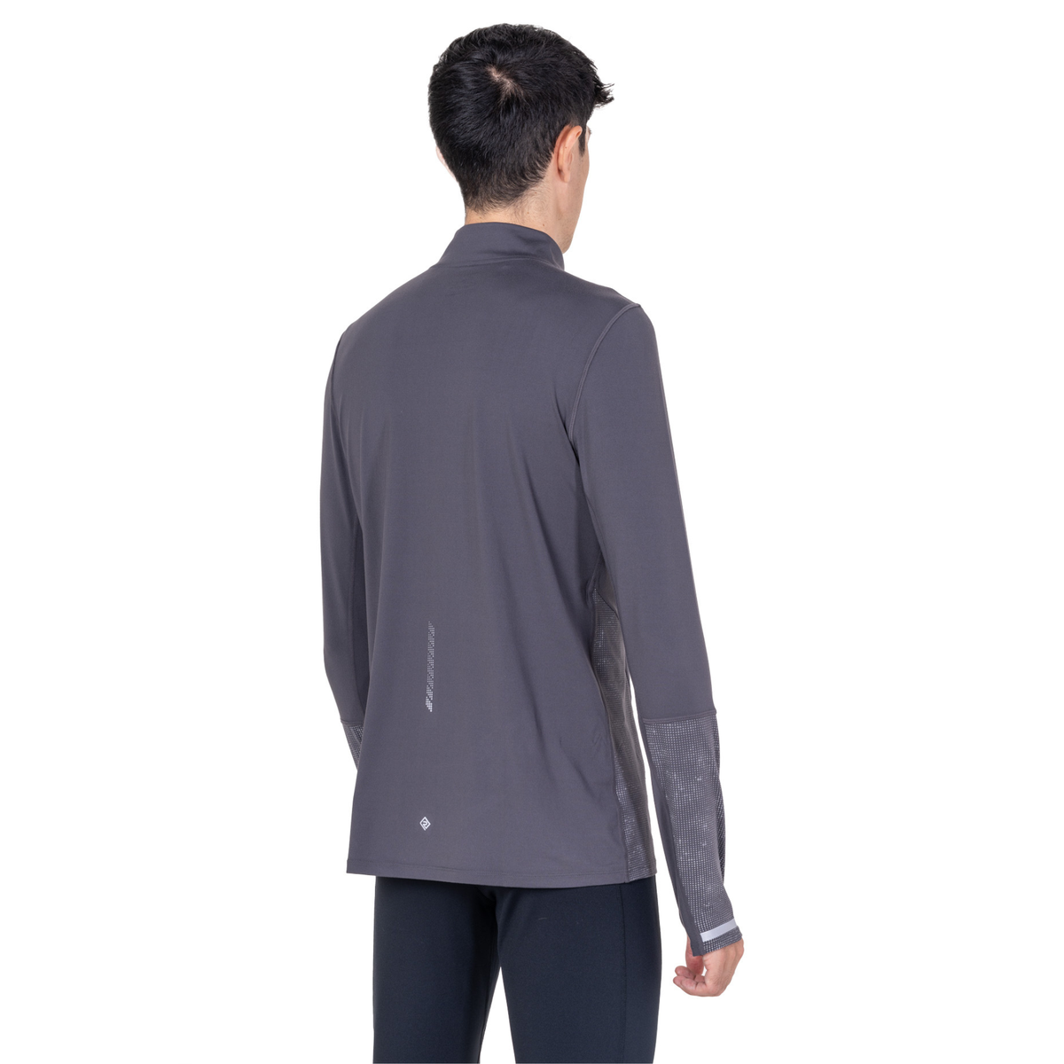 Ronhill Men's Tech Reflect Half Zip Base Layer Top (Oxide/Reflect)