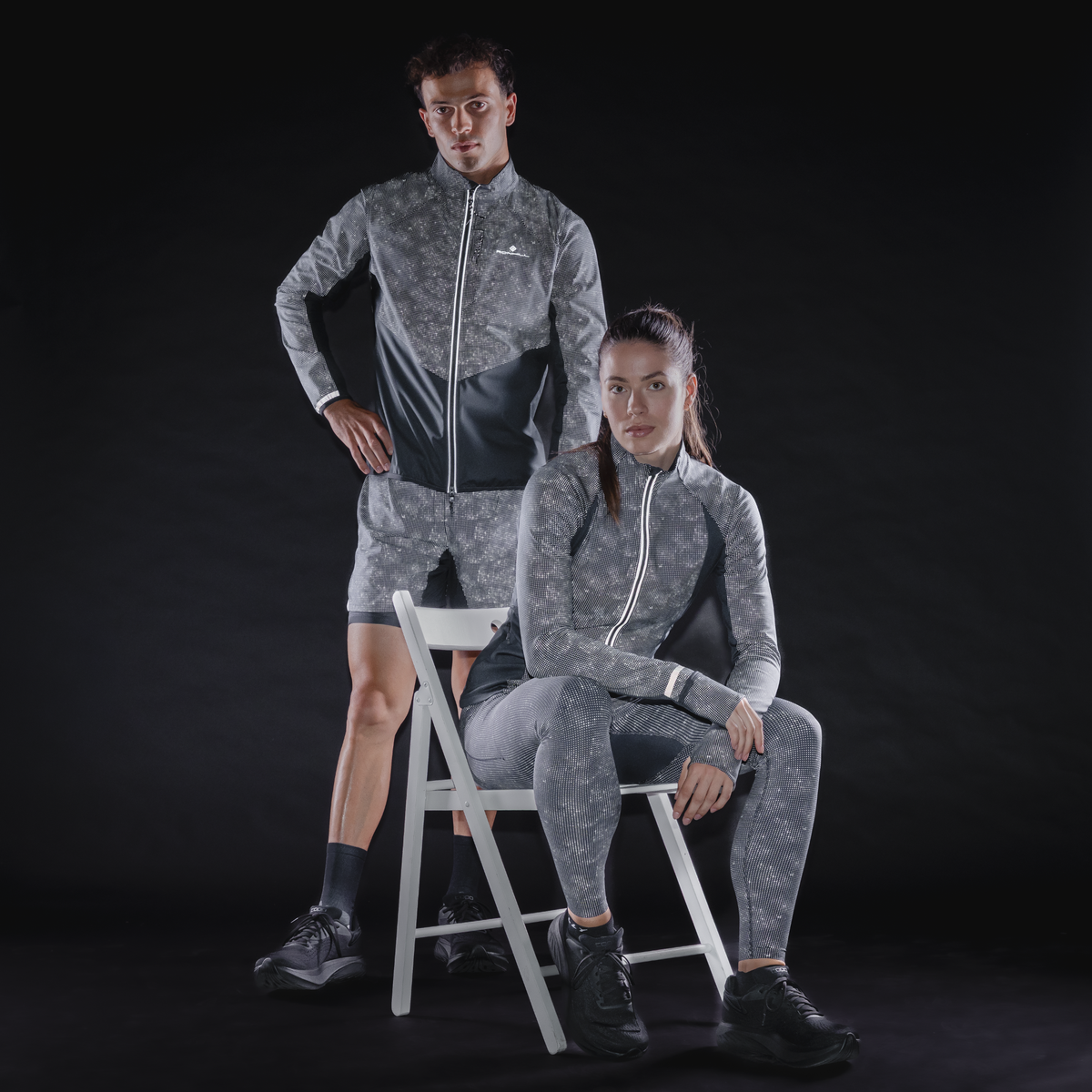 Ronhill Men's Tech Reflect Lux Jacket (Black/Reflect)