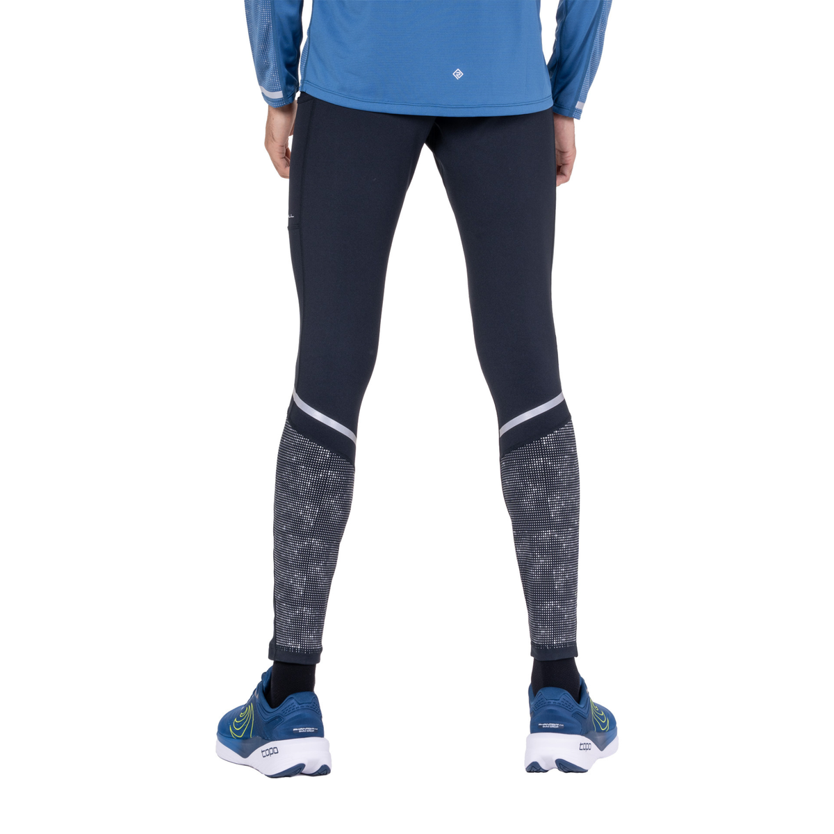 Ronhill Men's Tech Reflect Tights (Black/Reflect)