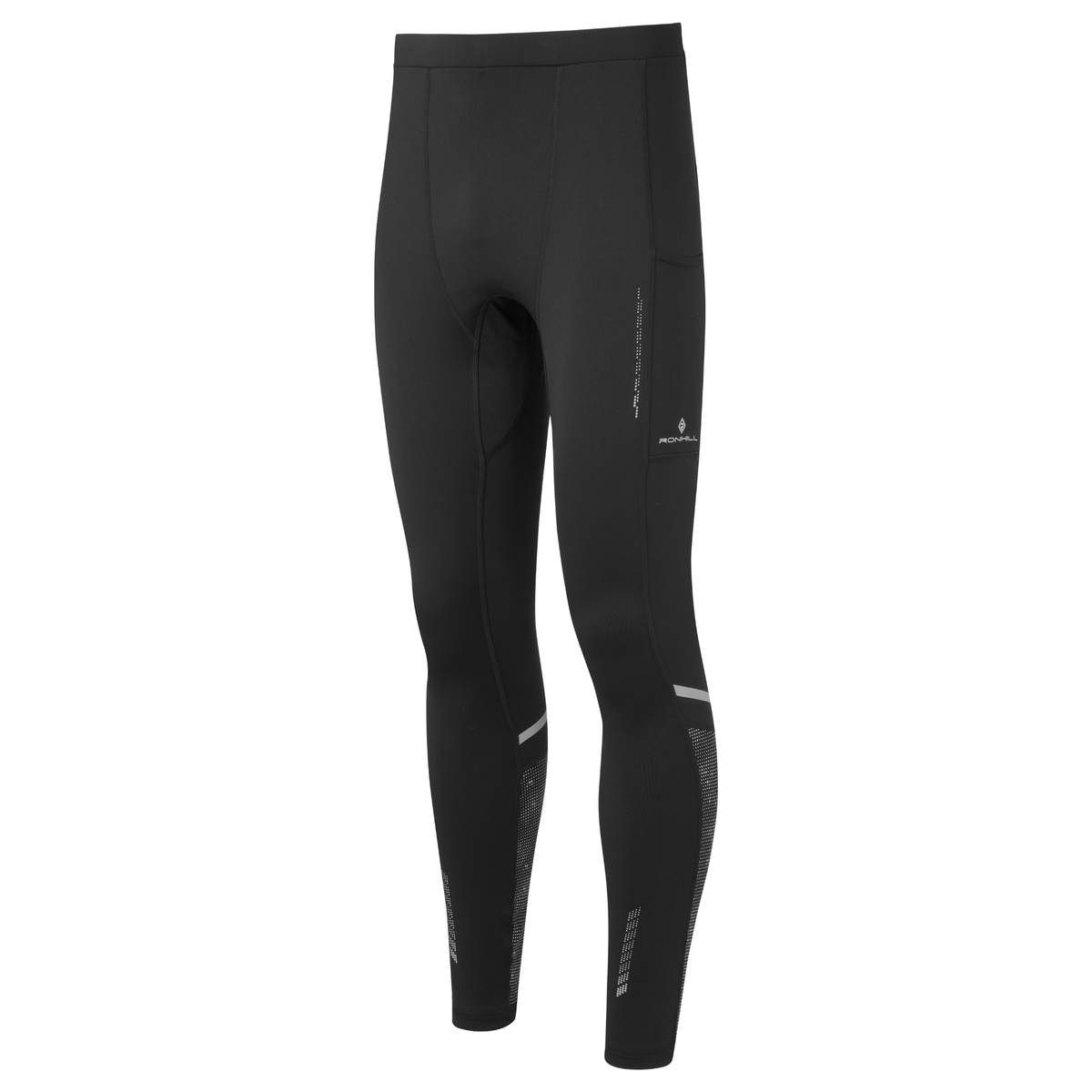 Ronhill Men's Tech Reflect Tights (Black/Reflect)