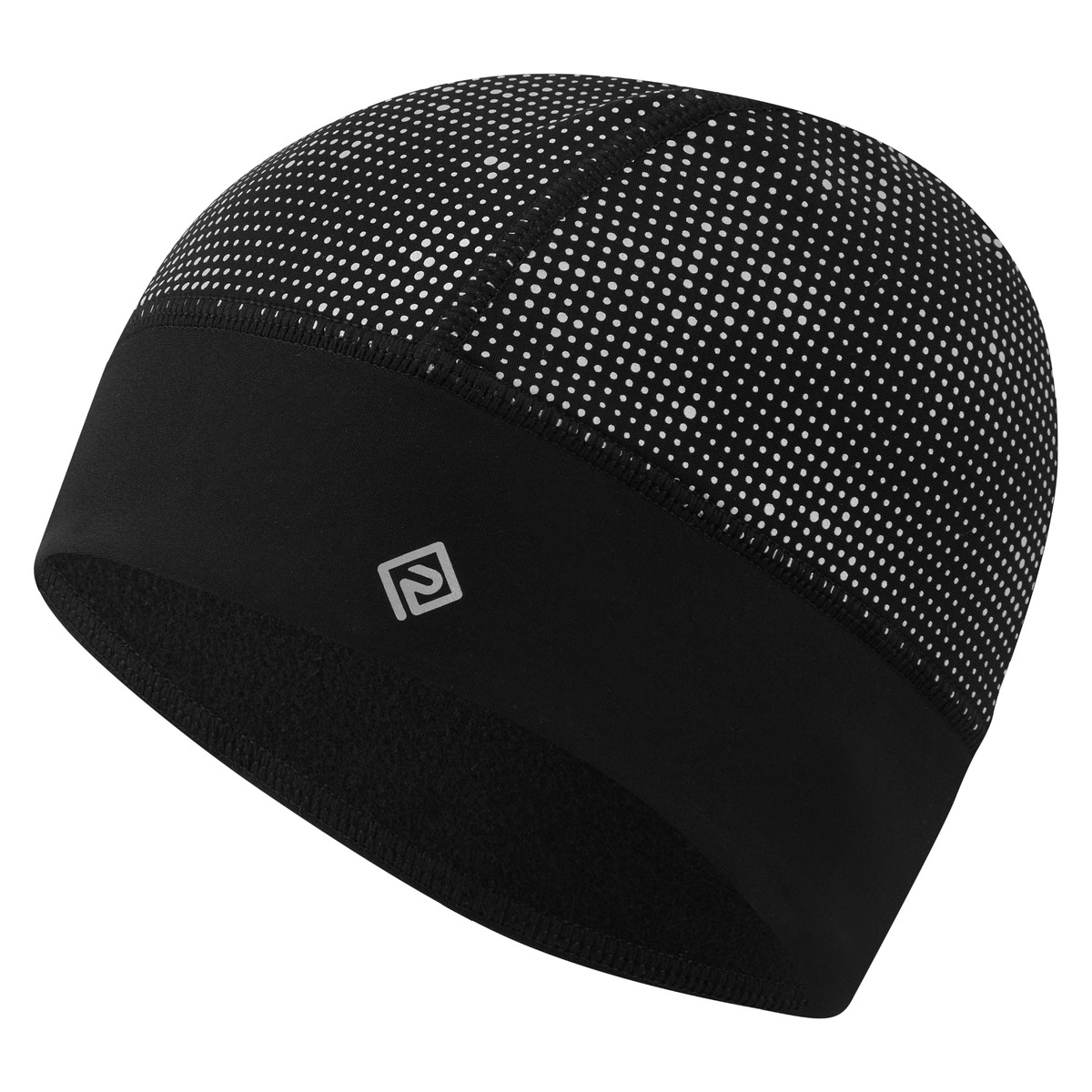 Ronhill Unisex Reflect Beanie Hat (Black/Reflect)