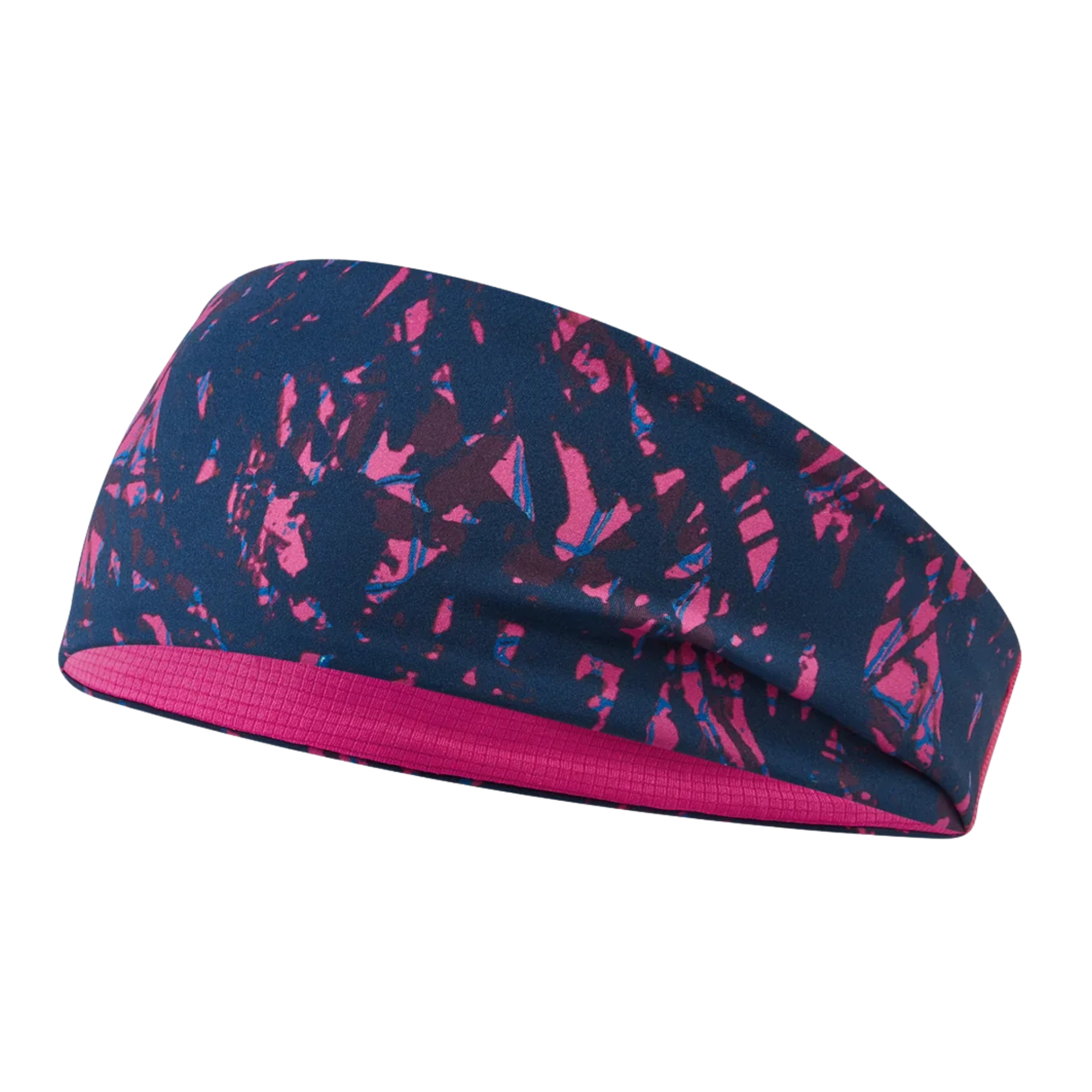 Ronhill Unisex Reversible Headband (Dark Navy Blaze)