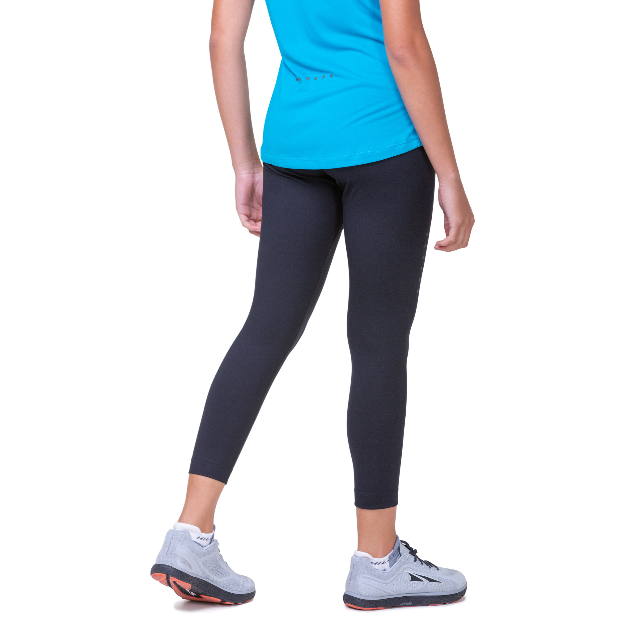 Ronhill Women's Core Crop Tights (Black/Bright White)