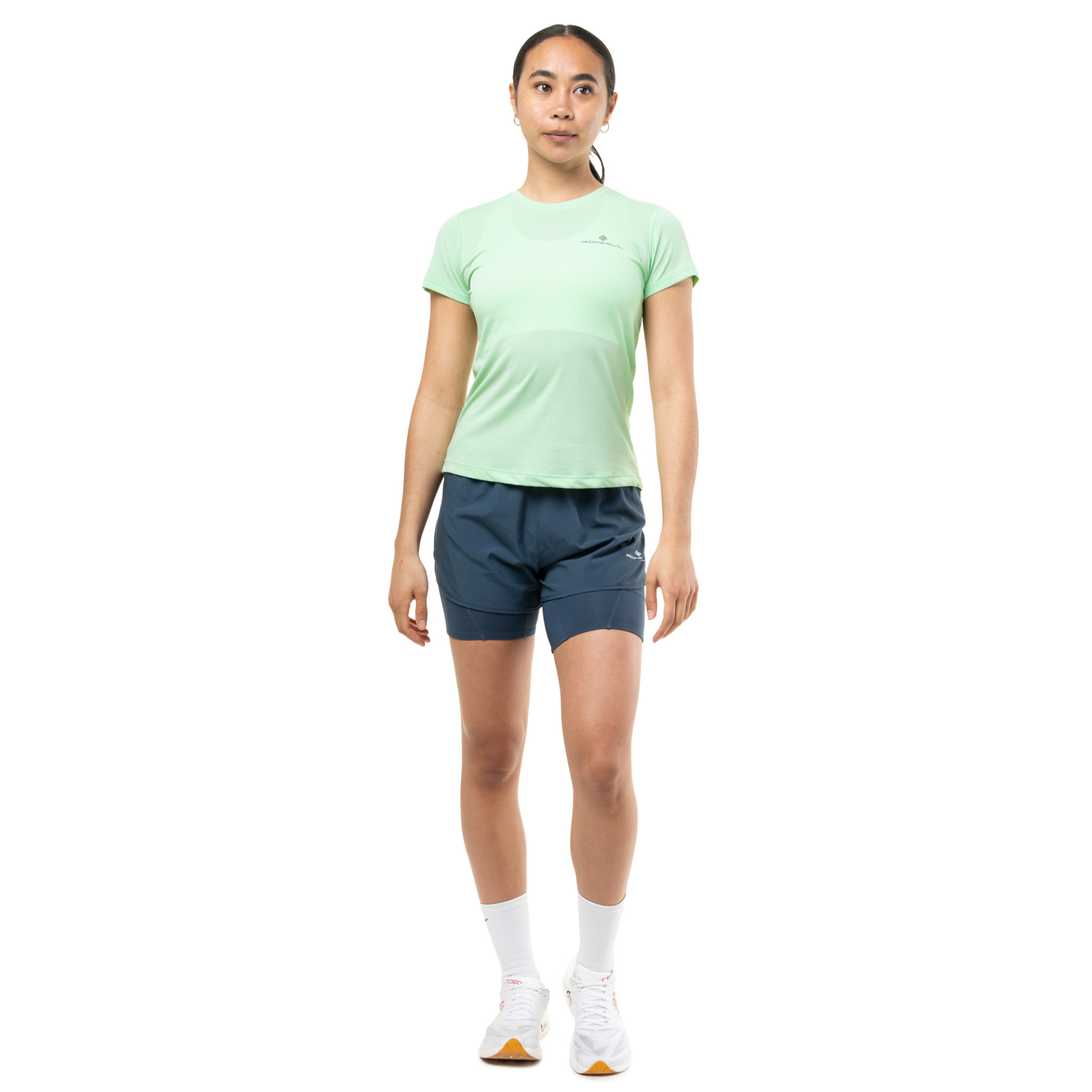 Ronhill Women's Core Short Sleeve Technical Tee (Seafoam/Laurel)