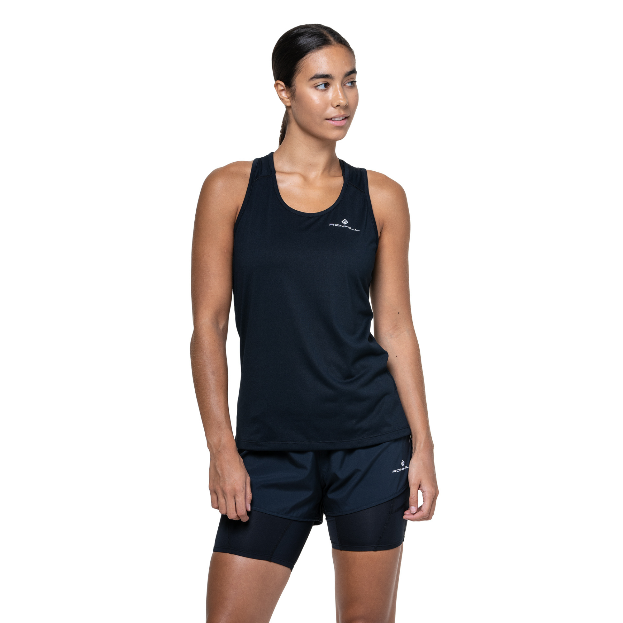 Ronhill Women's Core Technical Vest (Black/Bright White)