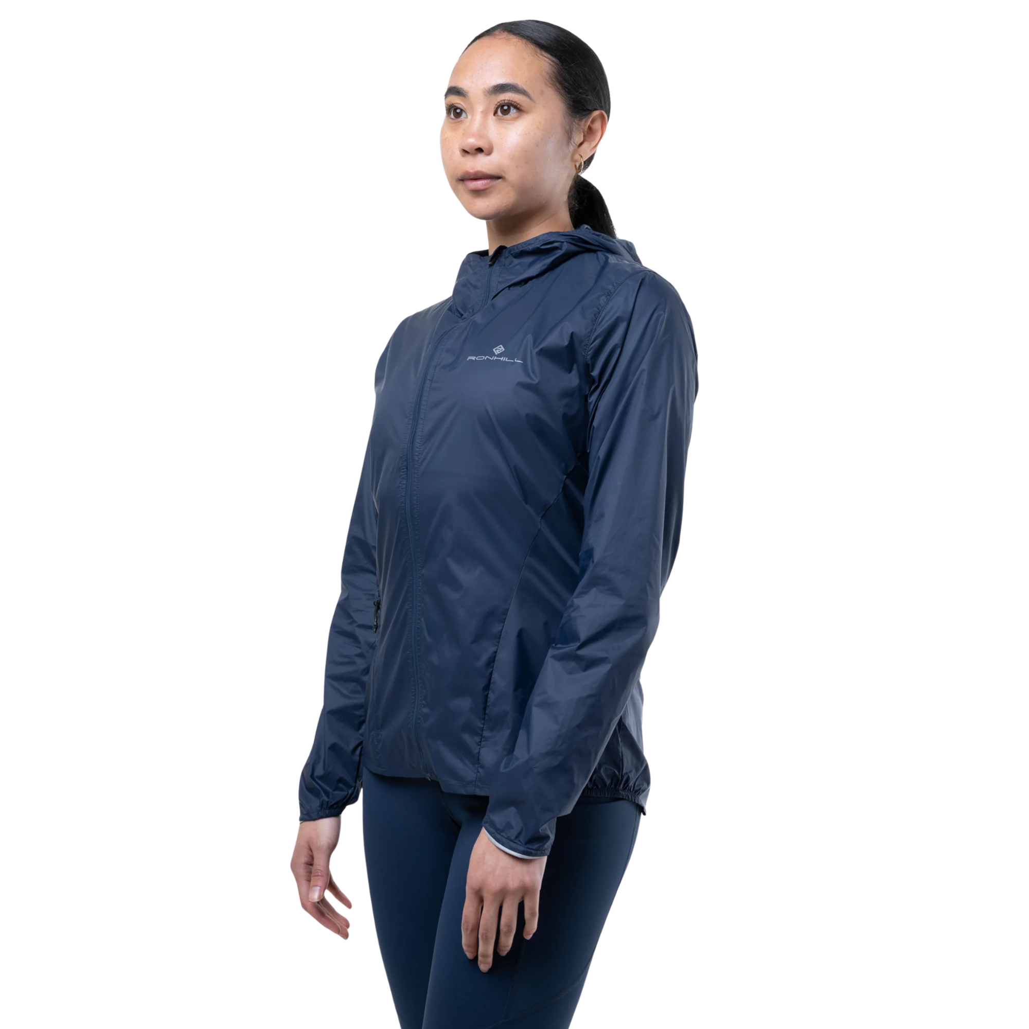 Ronhill Women's Tech All-Terrain Windbreaker Jacket (Dark Navy)