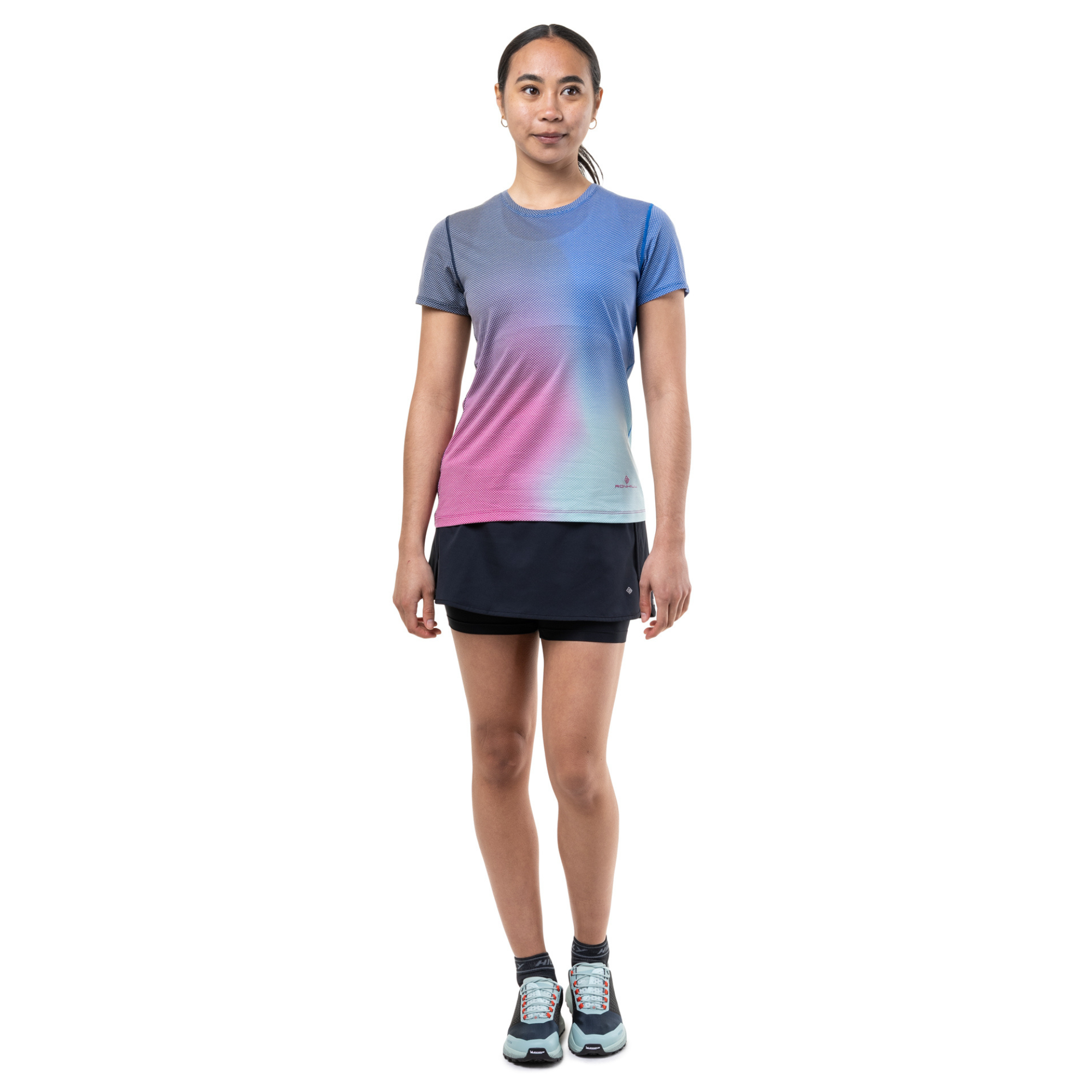 Ronhill Women's Tech Golden Hour Technical Tee (Exuberance Merge)