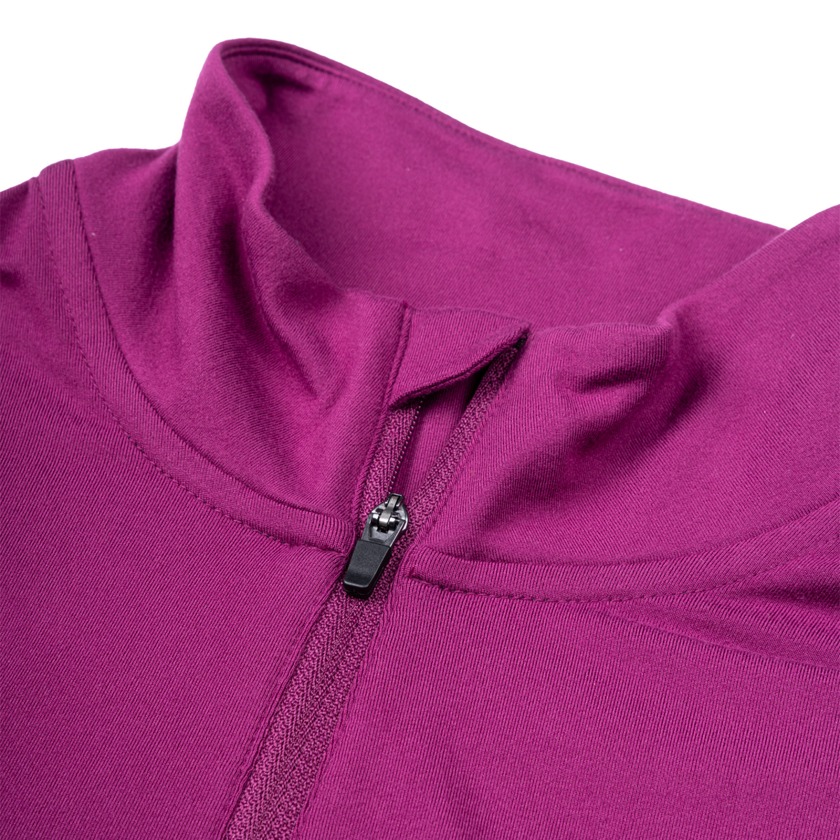 Ronhill Women's Tech Reflect Half Zip Base Layer Top (Blackcurrant/Reflect)