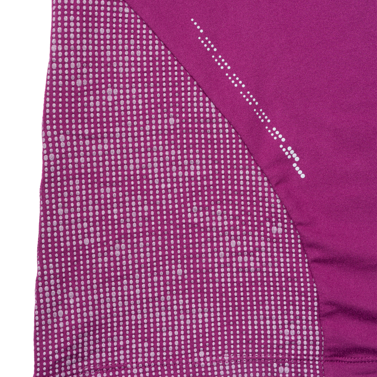 Ronhill Women's Tech Reflect Half Zip Base Layer Top (Blackcurrant/Reflect)