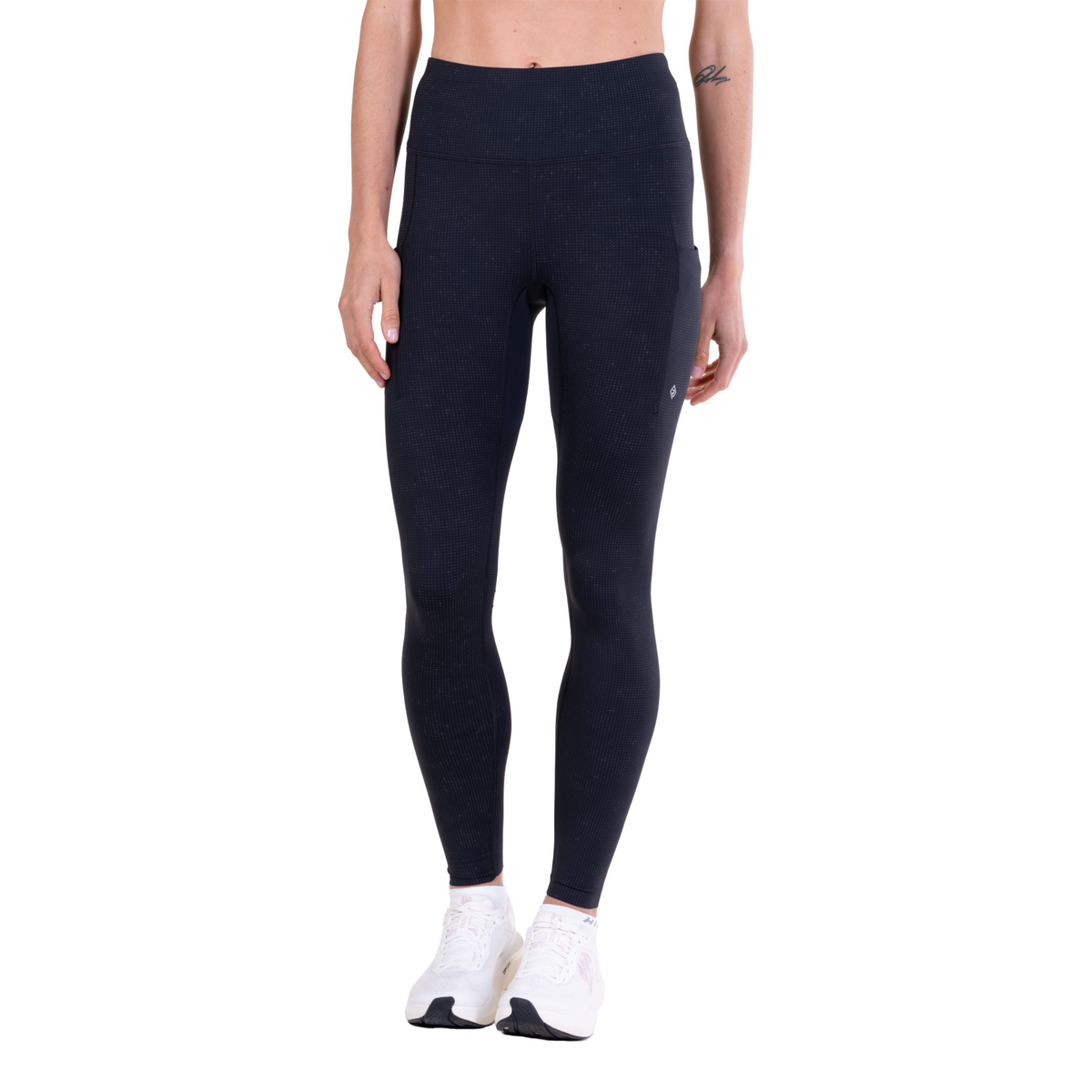 Ronhill Women's Tech Reflect Lux Tights (Black/Reflect)