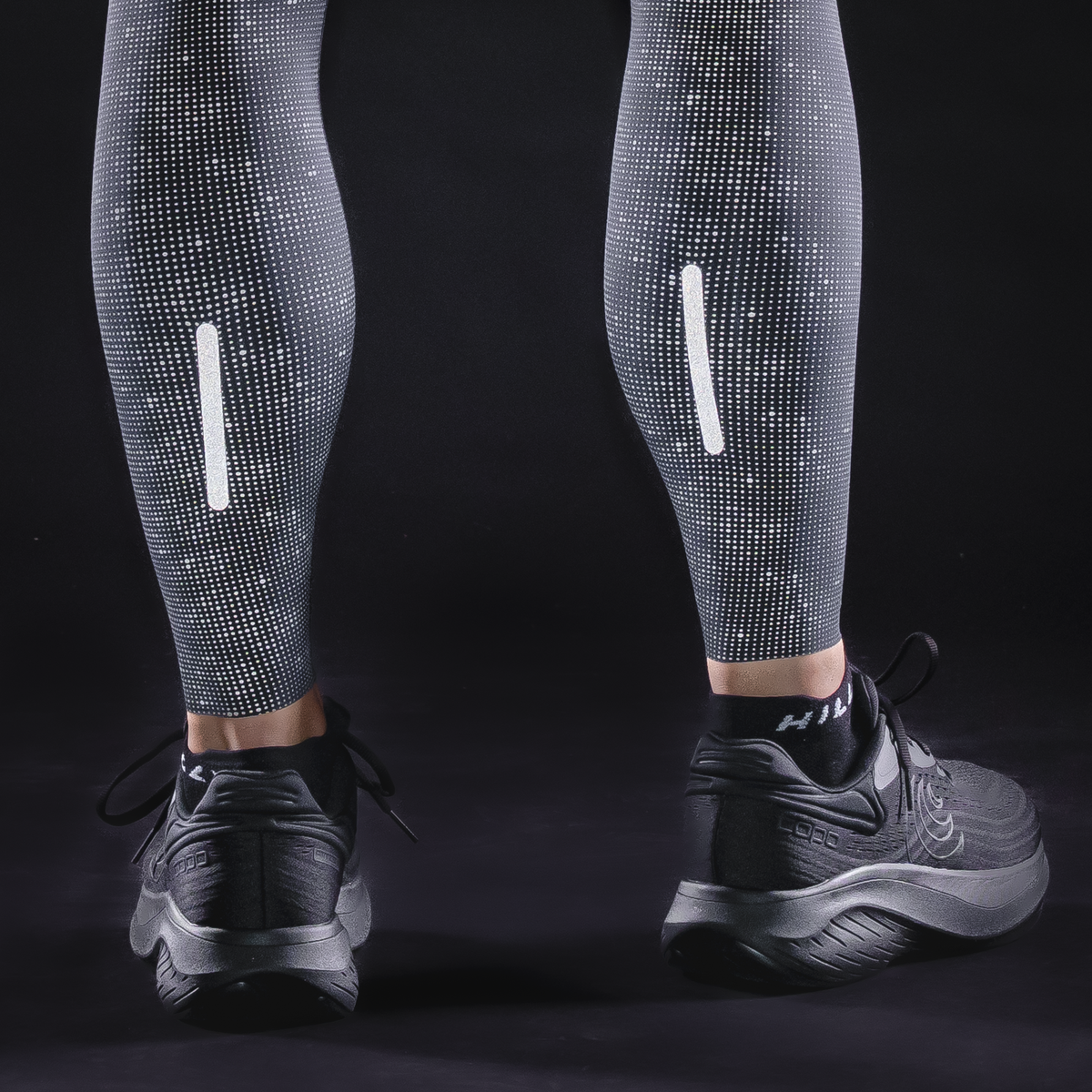 Ronhill Women's Tech Reflect Lux Tights (Black/Reflect)
