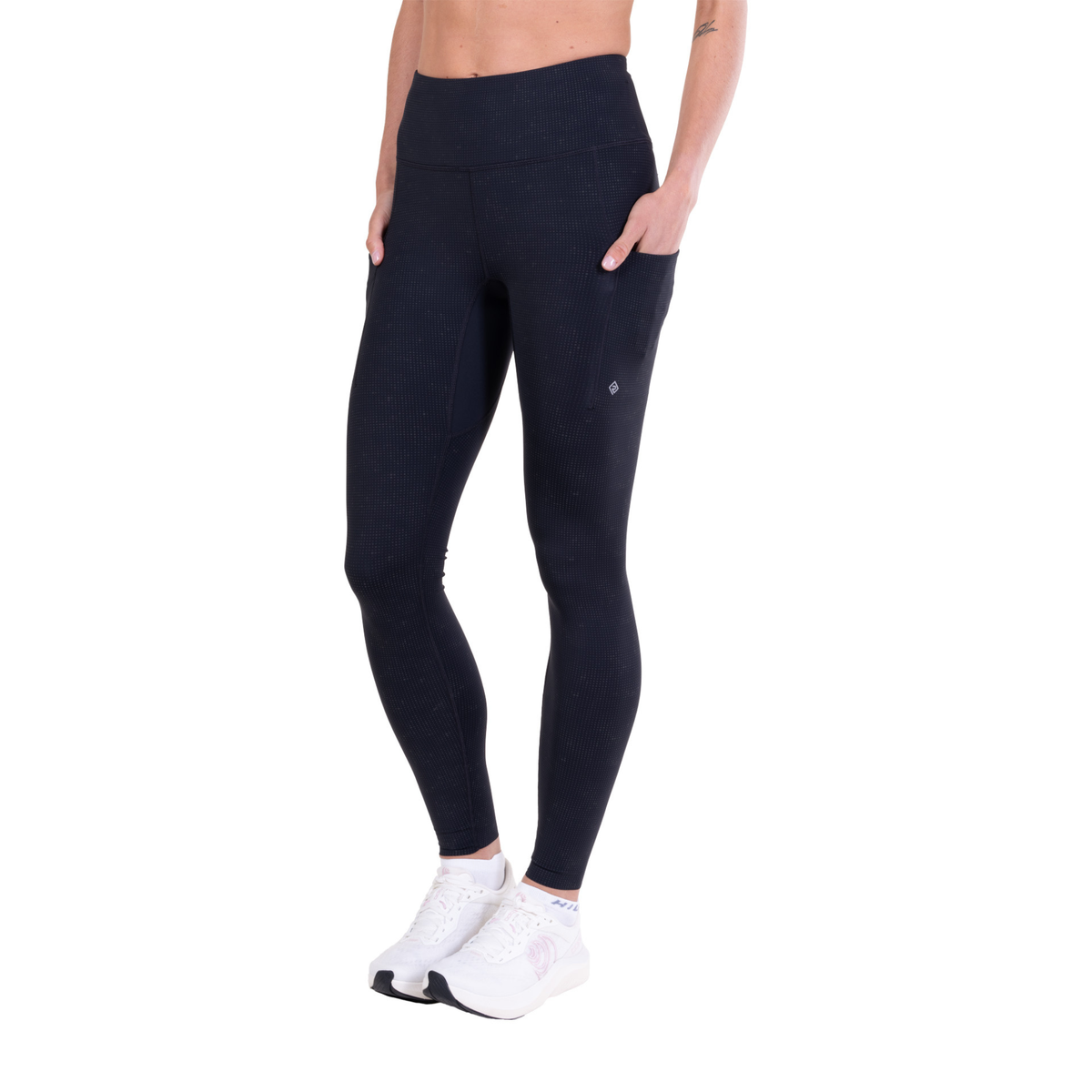 Ronhill Women's Tech Reflect Lux Tights (Black/Reflect)