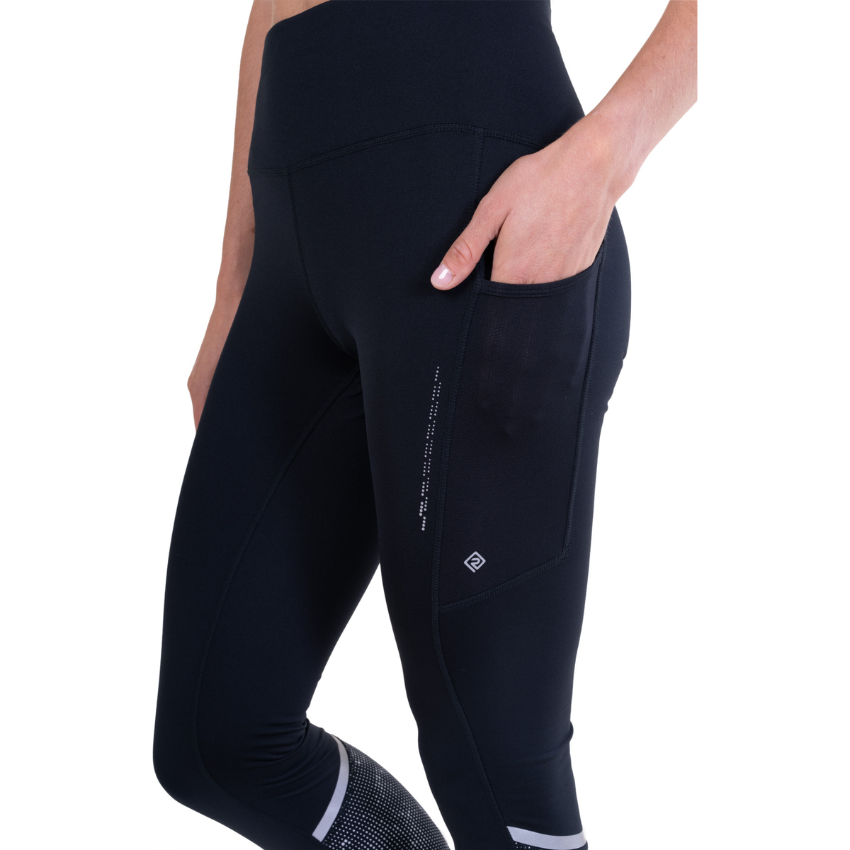 Ronhill Women's Tech Reflect Tights (Black/Reflect)
