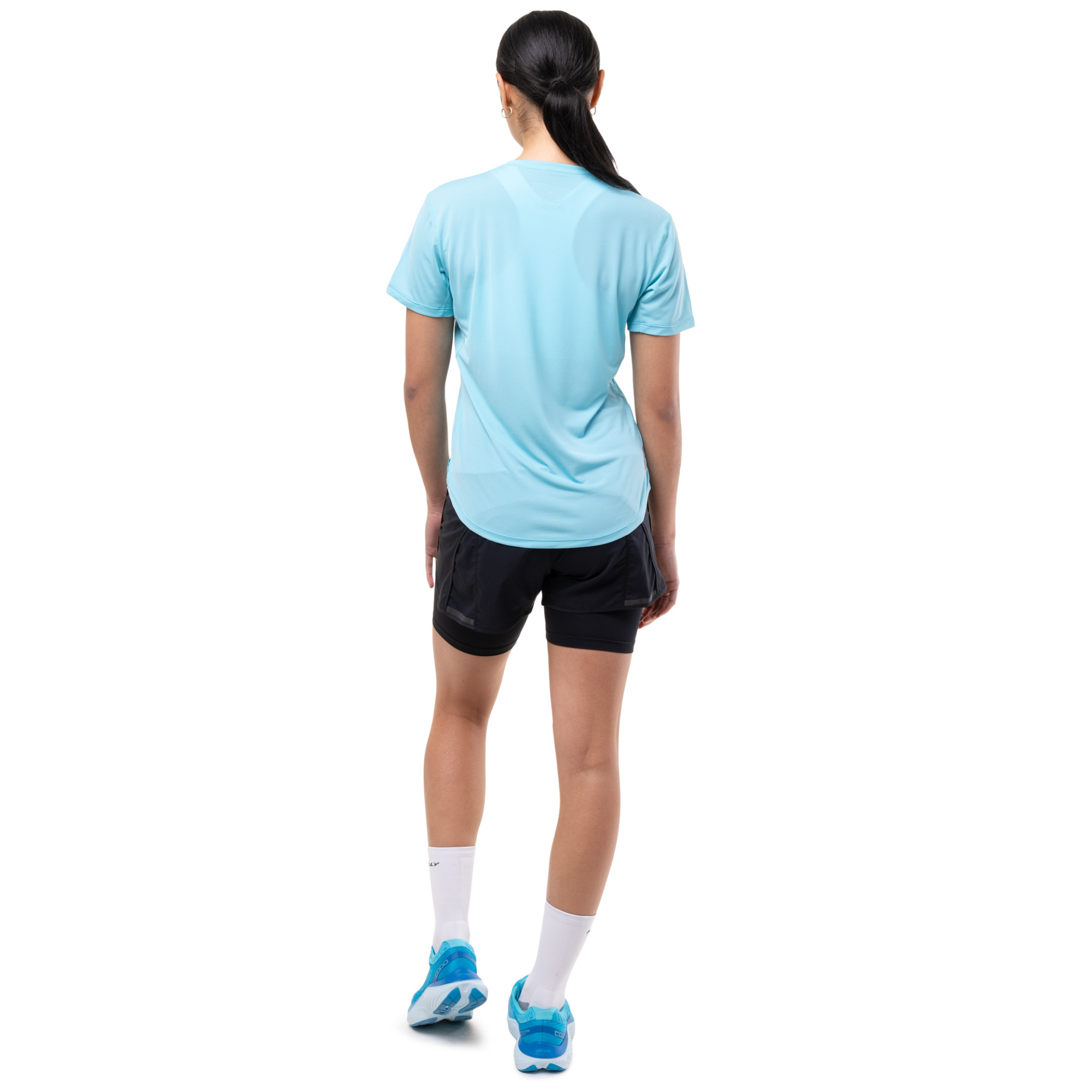 Ronhill Women's Tech Short Sleeve Technical Tee (Larimar/Exuberance)