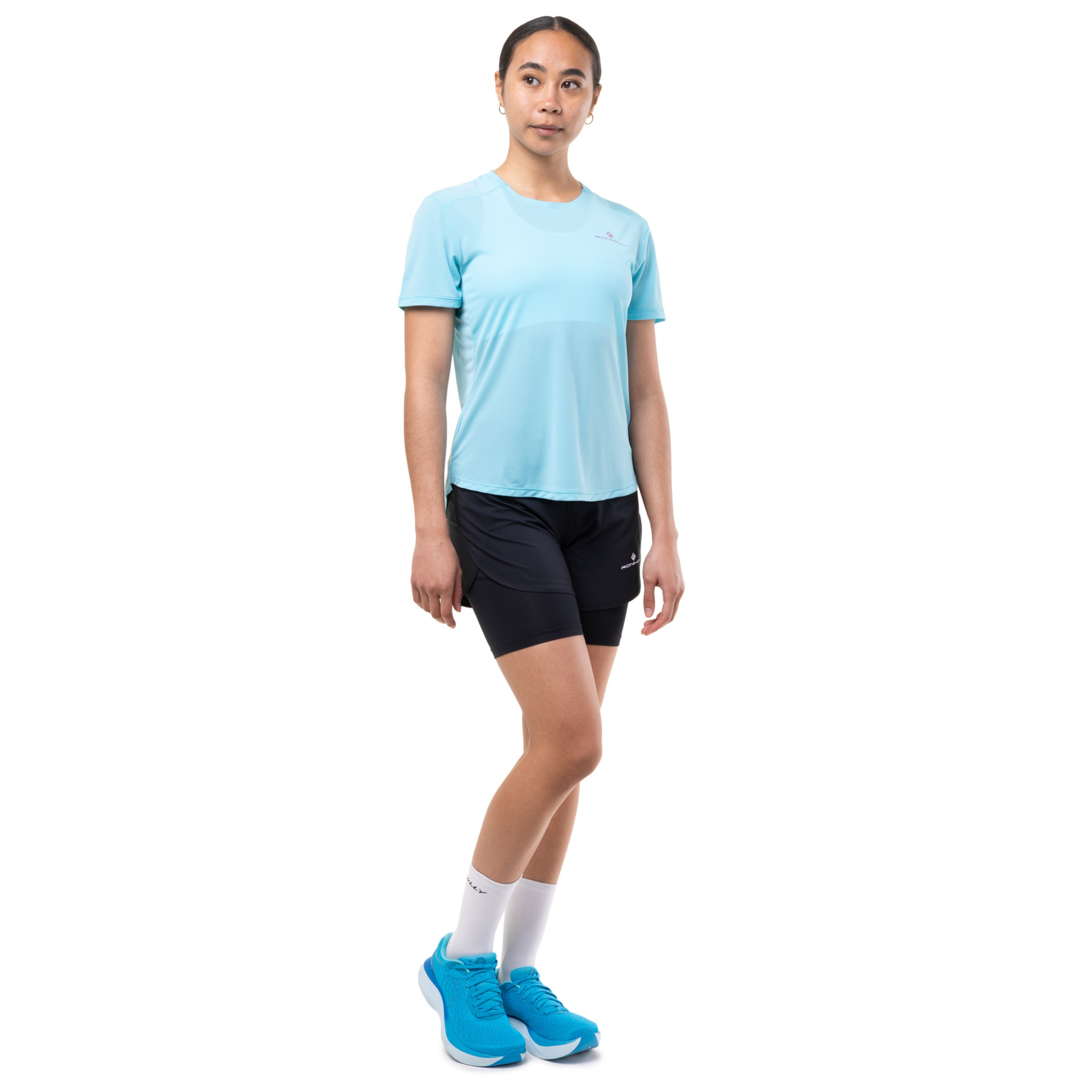 Ronhill Women's Tech Short Sleeve Technical Tee (Larimar/Exuberance)