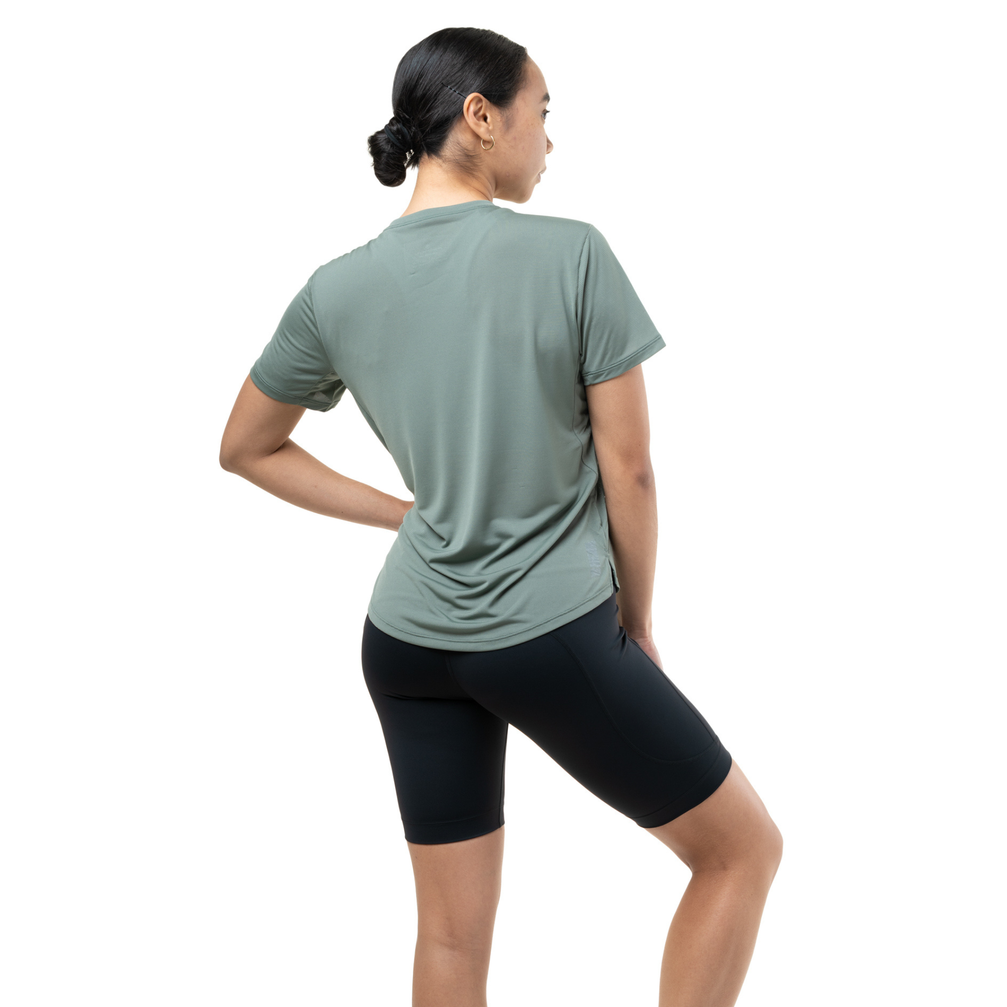 Ronhill Women's Tech Stretch Shorts (All Black)(9in)