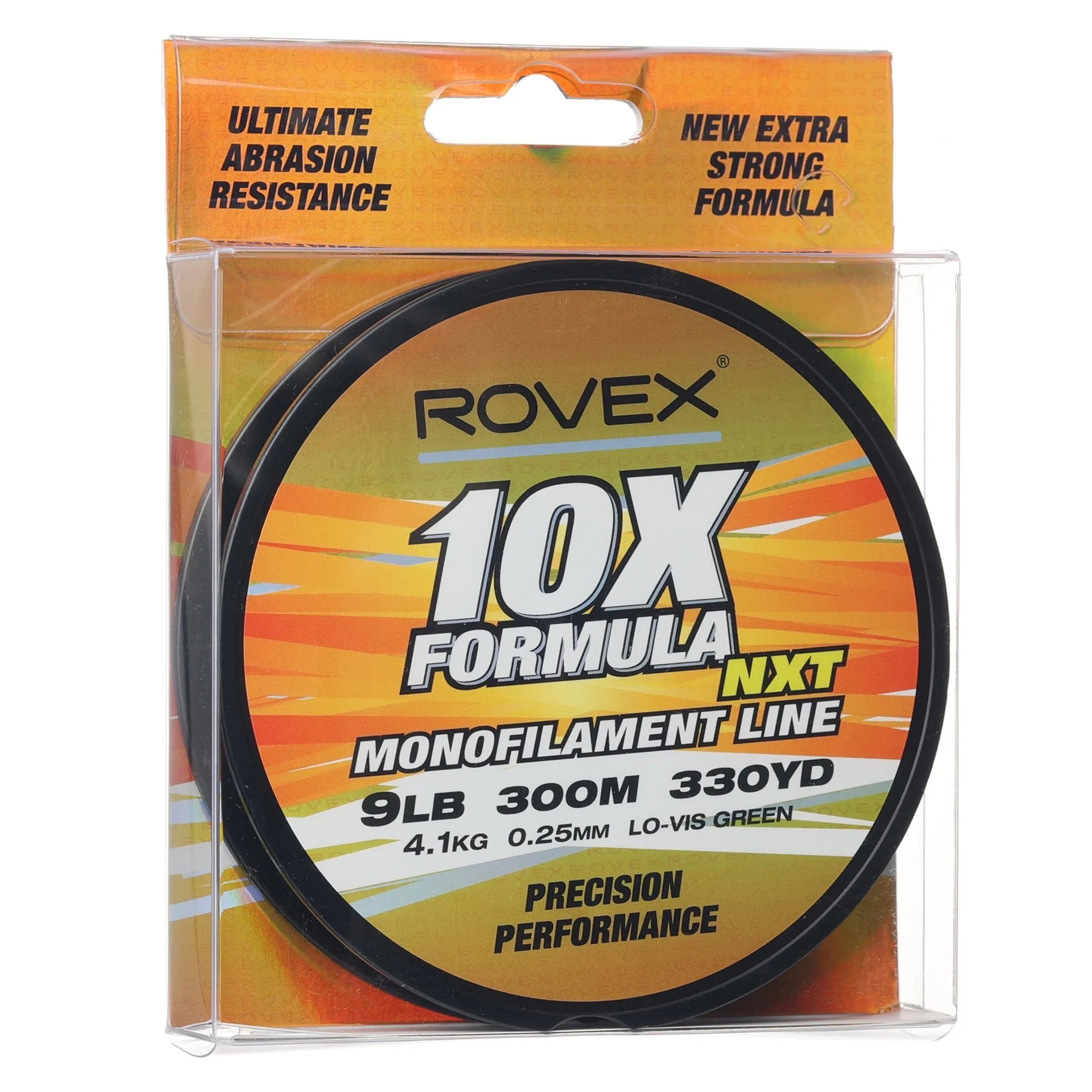 Rovex 10X Formula Monofilament Line (300m/9lbs/0.25mm)(Green)