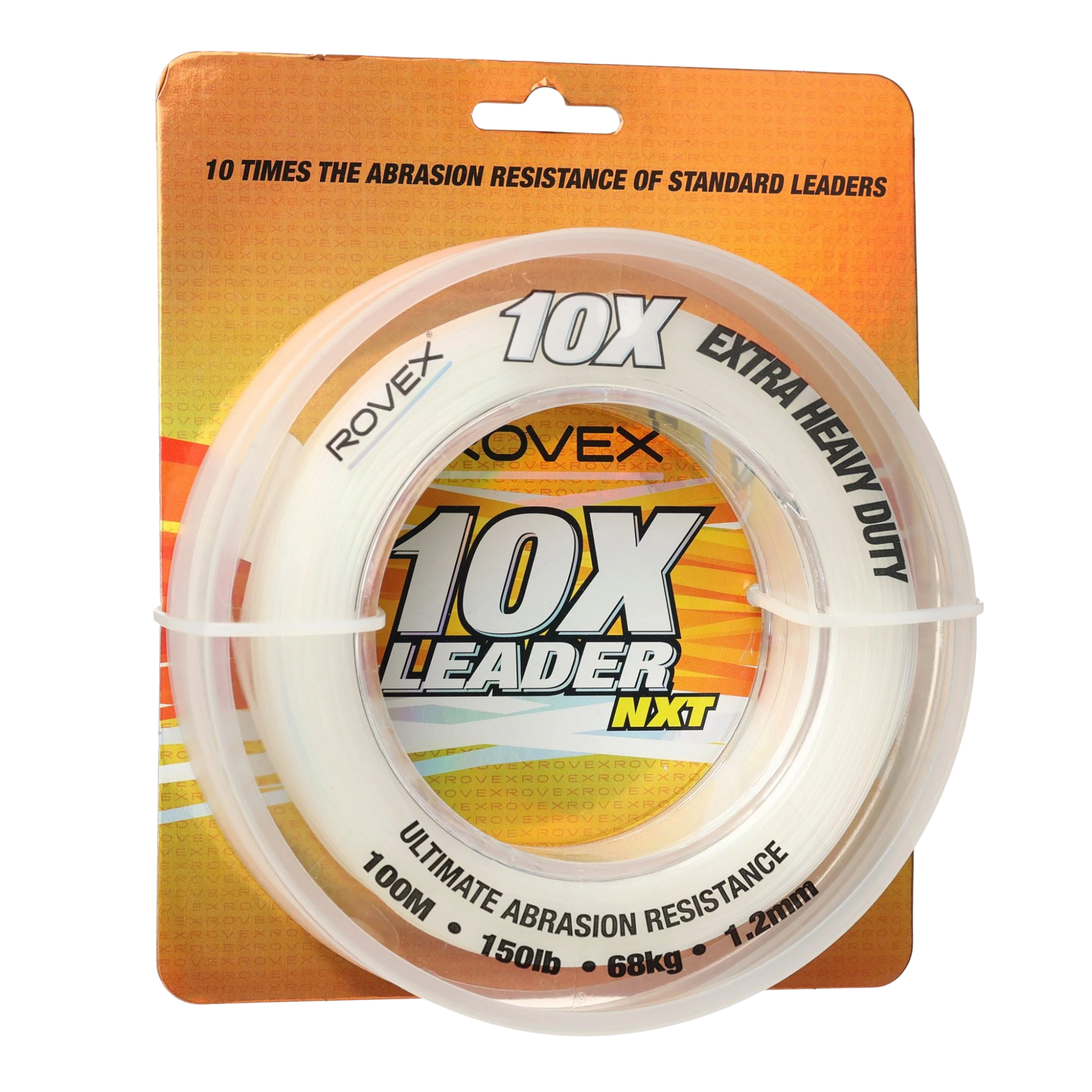 Rovex 10X Monofilament Leader Line (100m/150lb/Clear)
