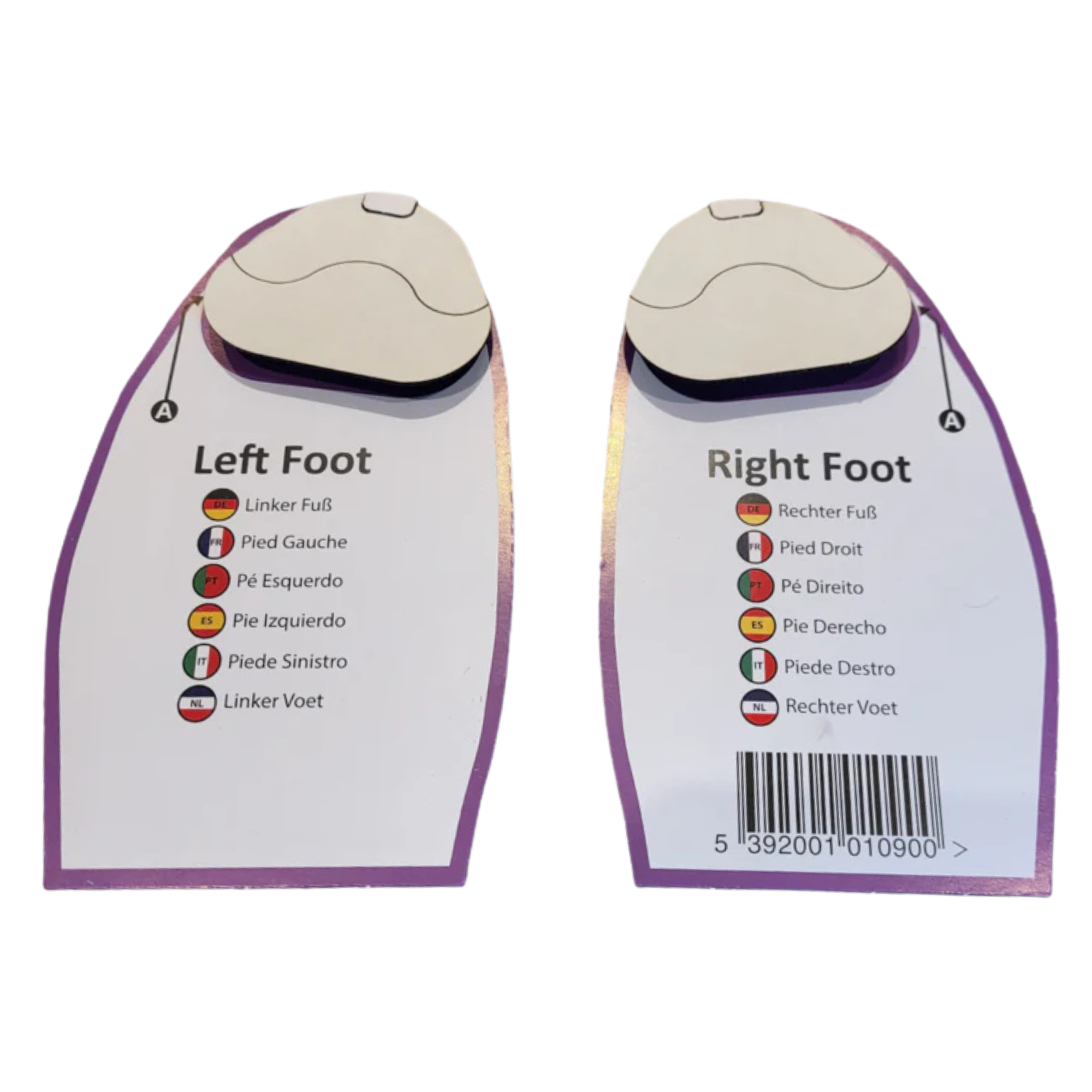 Runner Harmony Toe Hole Prevention Inserts
