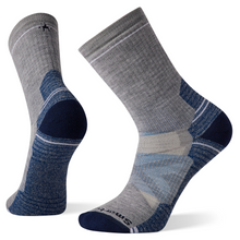 Load image into Gallery viewer, Smartwool Men&#39;s Performance Hike Full Cushion Merino Blend Crew Socks (Light Grey)
