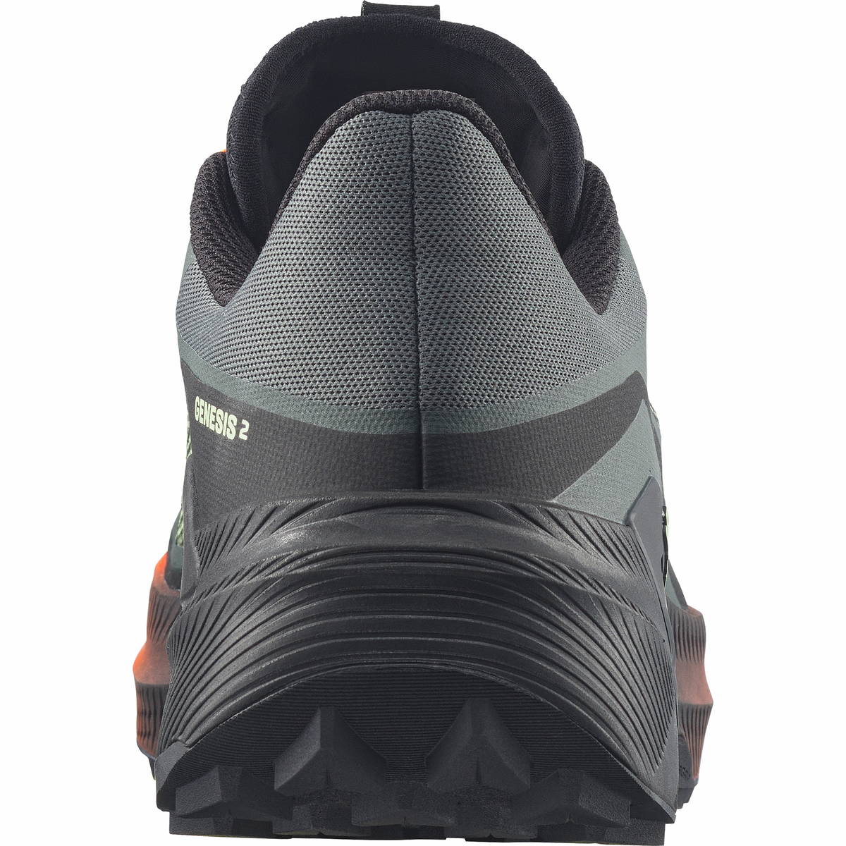 Salomon Men's Genesis 2 Trail Running Shoes (Urban Chic/Black/Lime Cream)