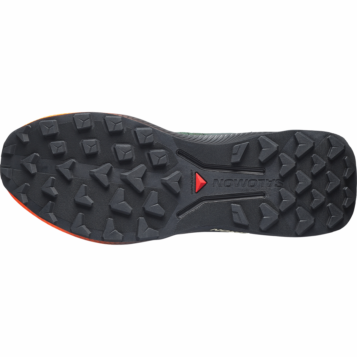 Salomon Men's Genesis 2 Trail Running Shoes (Urban Chic/Black/Lime Cream)