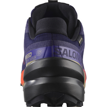 Load image into Gallery viewer, Salomon Men&#39;s Speedcross 6 Gore-Tex Trail Running Shoes (Maritime Blue/Black/Cherry Tomato)
