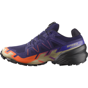 Salomon Men's Speedcross 6 Gore-Tex Trail Running Shoes (Maritime Blue/Black/Cherry Tomato)
