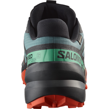 Load image into Gallery viewer, Salomon Men&#39;s Speedcross 6 Gore-Tex Trail Running Shoes (North Atlantic/Black/Cherry Tomato)
