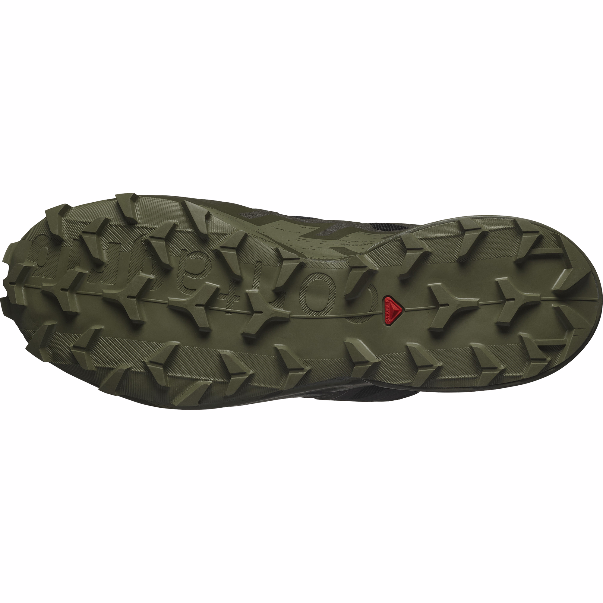 Salomon Men's Speedcross 6 Gore-Tex Trail Running Shoes Black Peat Deep Lichen Green L47584100