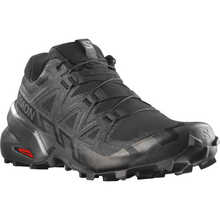 Load image into Gallery viewer, Salomon Men&#39;s Speedcross 6 Trail Running Shoes (Black/Phantom)
