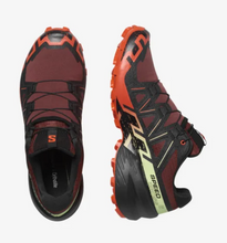 Load image into Gallery viewer, Salomon Men&#39;s Speedcross 6 Trail Runnning Shoes (Rum Raisin/Cherry/Cognac)
