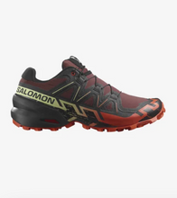 Load image into Gallery viewer, Salomon Men&#39;s Speedcross 6 Trail Runnning Shoes (Rum Raisin/Cherry/Cognac)
