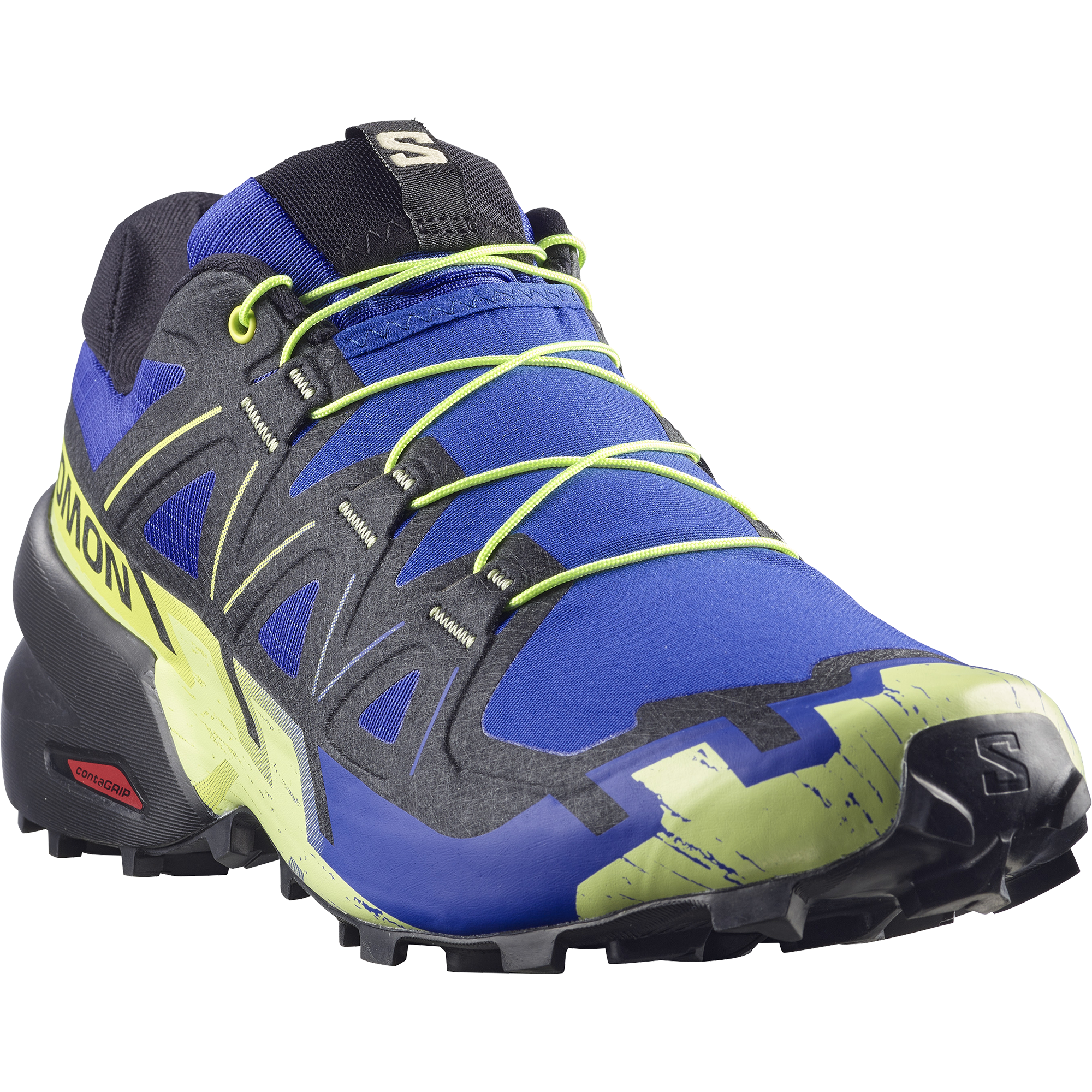 Salomon Men's Speedcross 6 Trail Running Shoes (Bluing/Black)