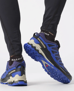 Salomon Men's XA Pro 3D V9 Gore-Tex Trail Running Shoes (Blue Print/Surf The Web/Lapis Blue)
