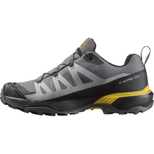 Load image into Gallery viewer, Salomon Men&#39;s X Ultra 360 Gore-Tex Trail Shoes (Castlerock/Black/Spicy Mustard)
