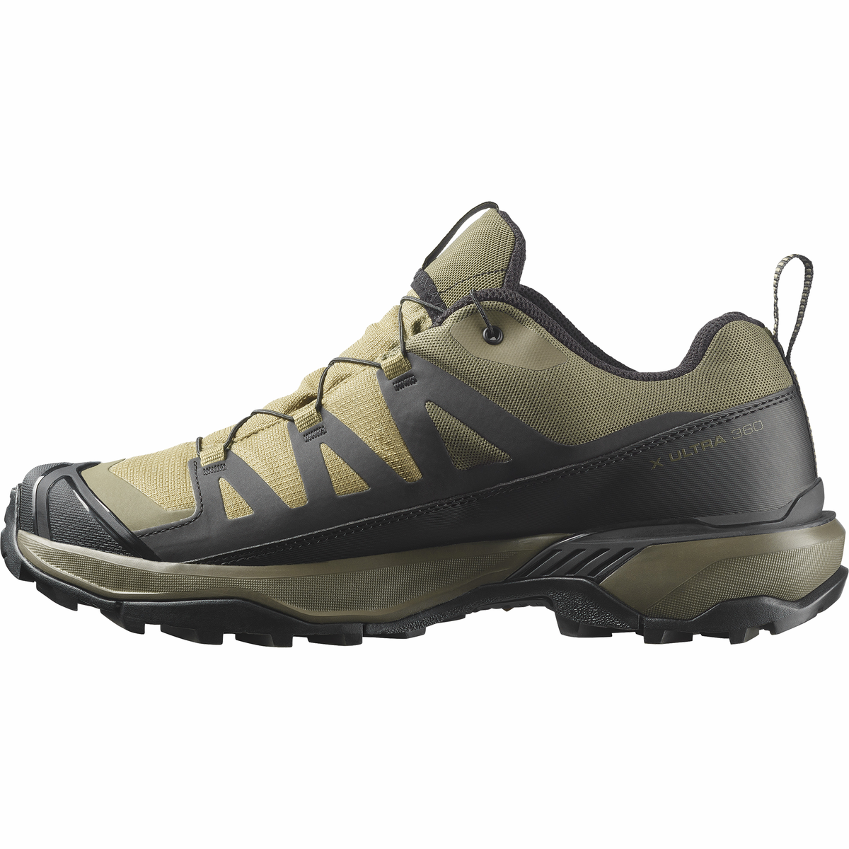 Salomon Men's X Ultra 360 Gore-Tex Trail Shoes (Olive Night/Black/Martini Olive)
