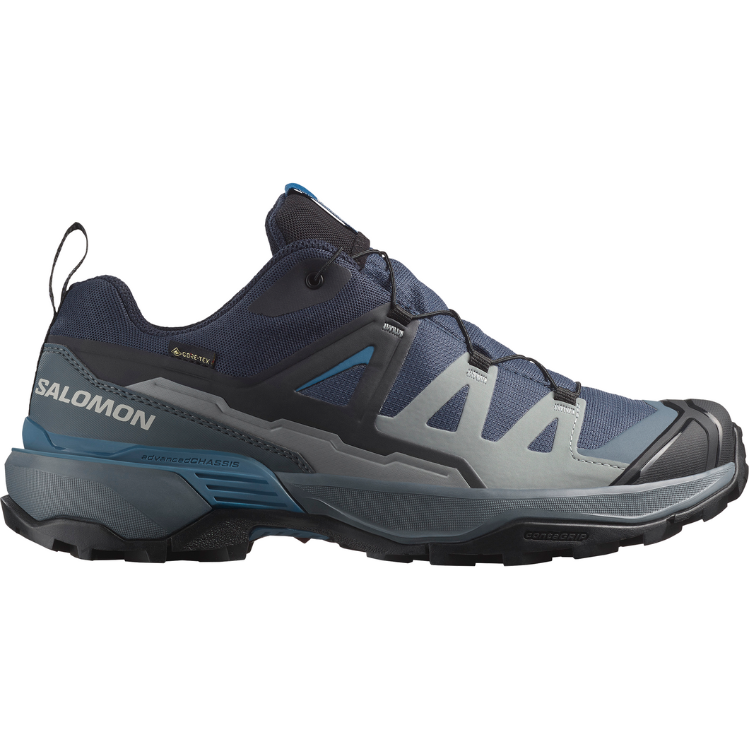 Salomon Men's X Ultra 360 Gore-Tex Trail Shoes (Blue Nights/Dark Navy/Dark Blue)