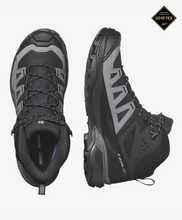 Load image into Gallery viewer, Salomon Men&#39;s X Ultra 360 Gore-Tex Mid Trail Boots (Black/Magnet/Pewter)
