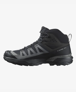 Salomon Men's X Ultra 360 Gore-Tex Mid Trail Boots (Black/Magnet/Pewter)